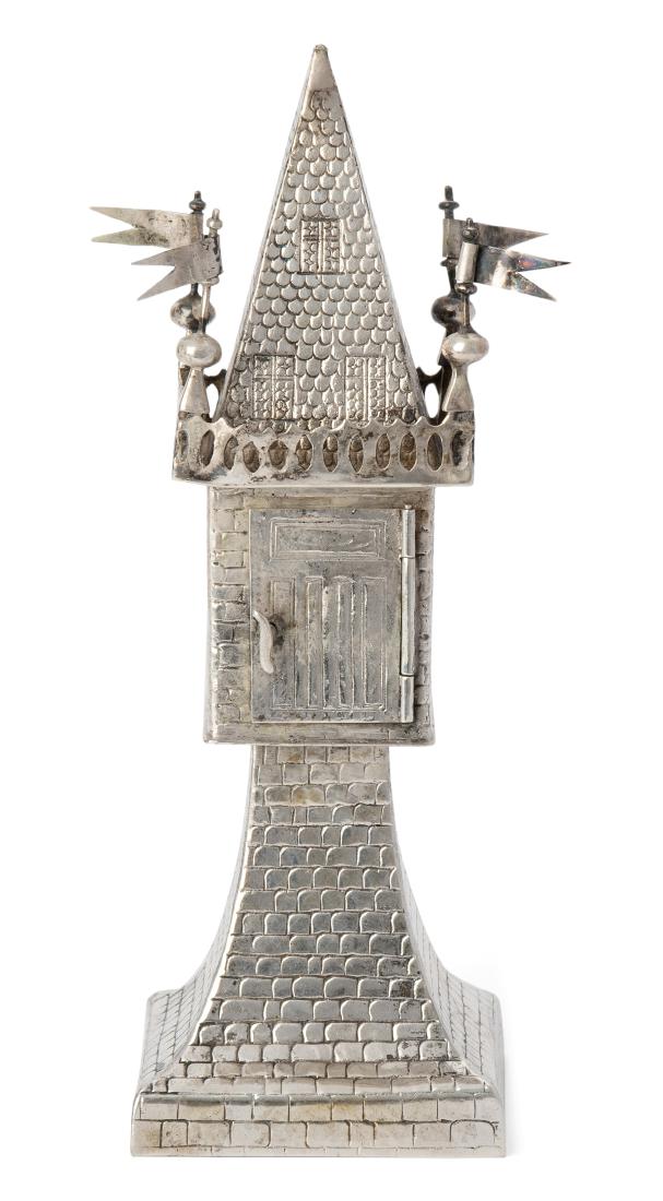 Besamimbüchse Schweiz (Importmarke), 20.Jh. Silber. (1 of 1)