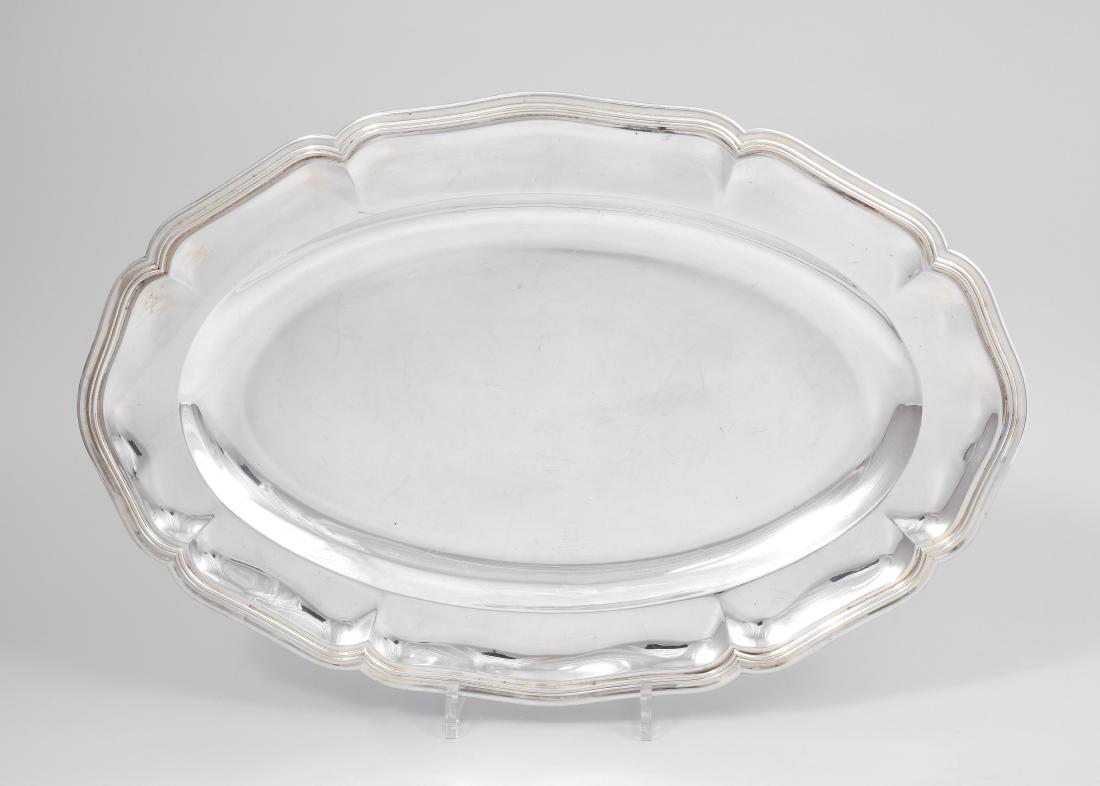 Platte Schaffhausen, 20.Jh. Silber. Marke Jezler. Ovale (1 of 1)