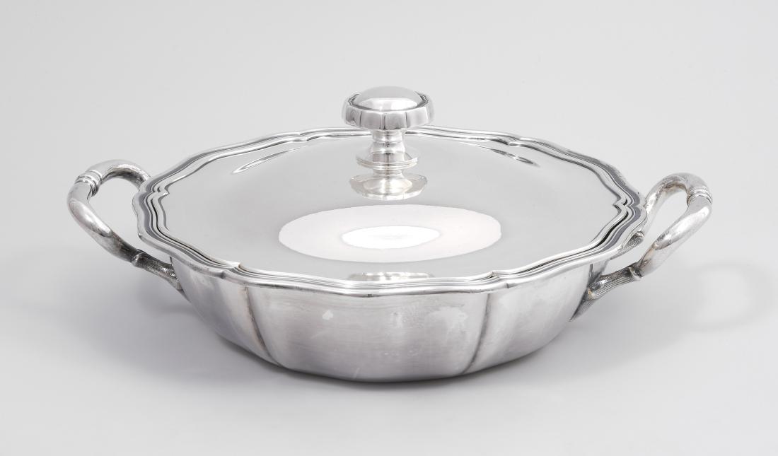 Deckelterrine Schaffhausen, 20.Jh. Silber. (1 of 1)