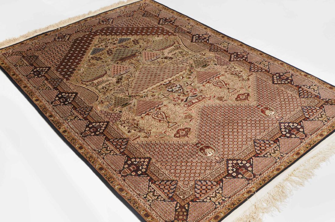 Ghom-Seide Wohl Ägypten, um 1960. Flormaterial reine (1 of 7)