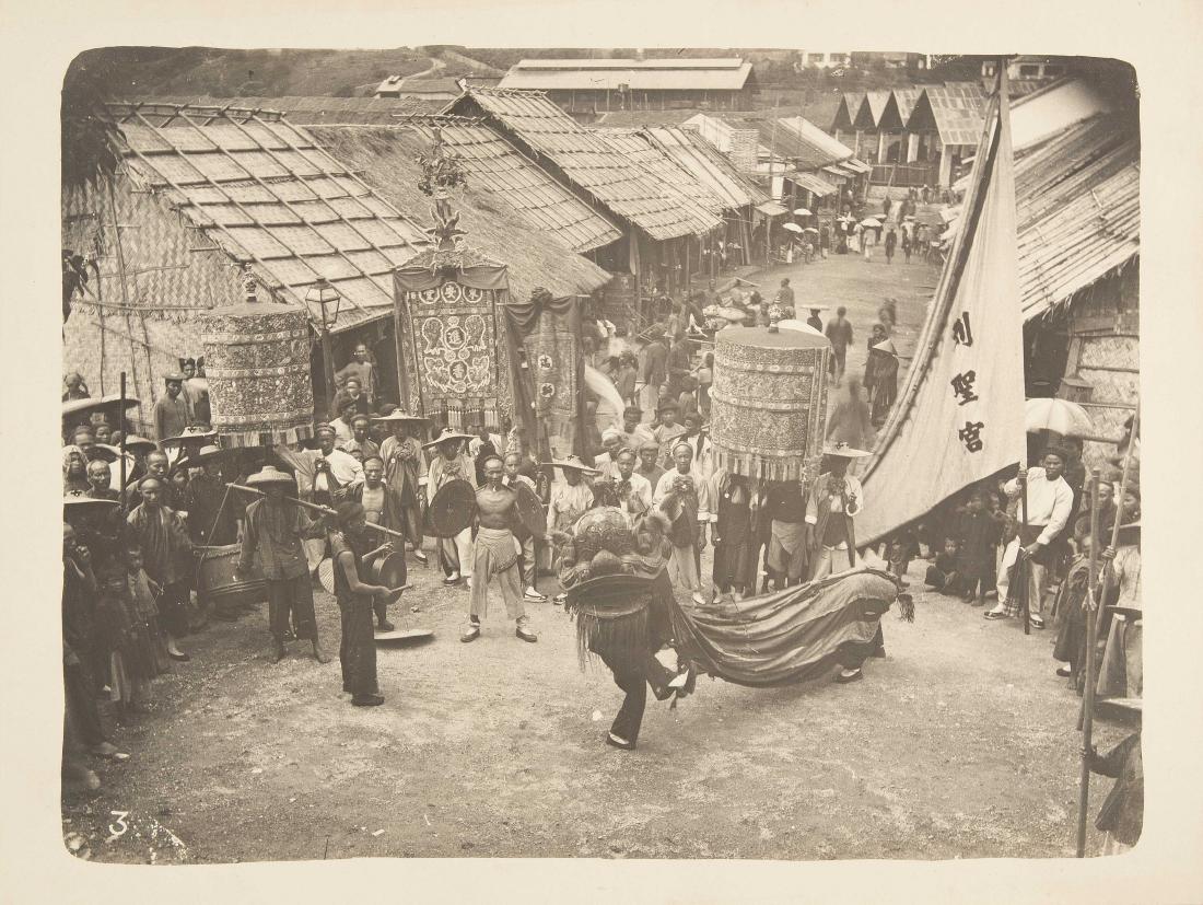 Lot: 2 Fotoalben Indochina, um 1900. Monochrome (1 of 9)