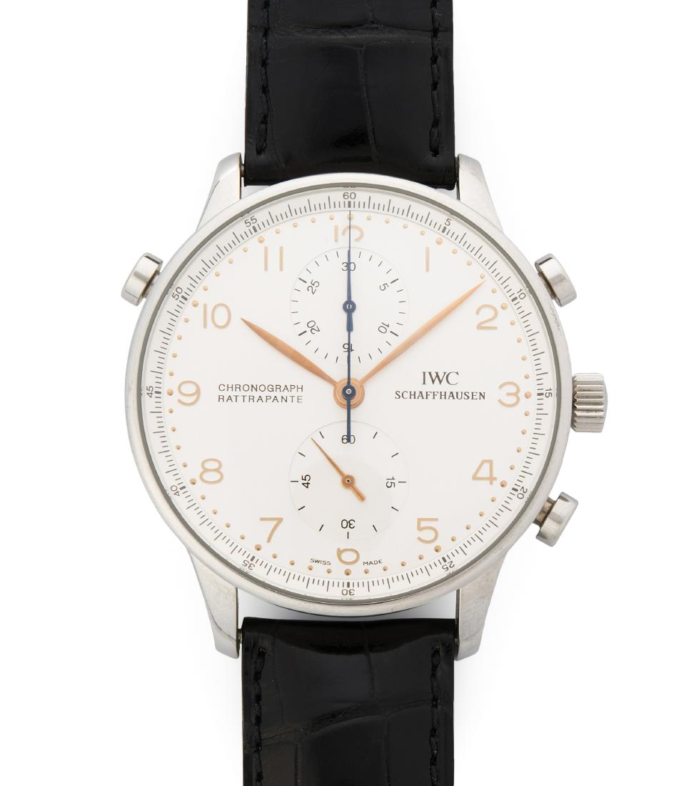 IWC Portugieser Rattrapante Runder, mechanischer (1 of 1)