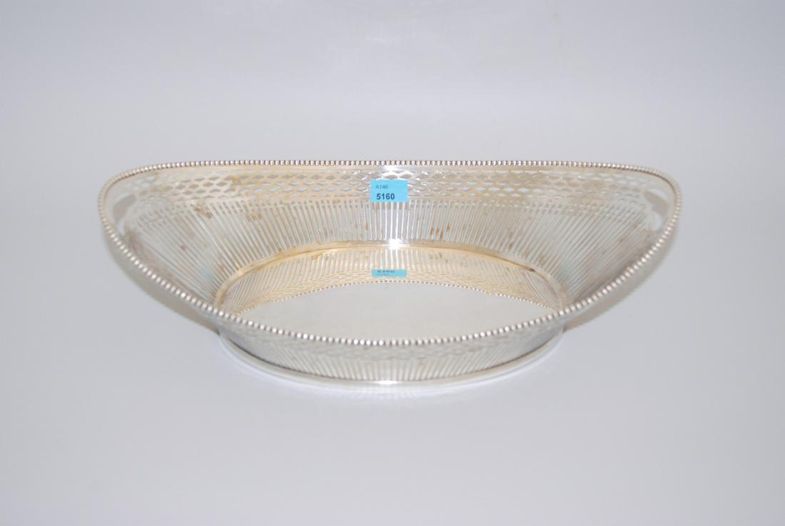 Korbschale Holland, um 1900. Silber. Spitzovale Form (1 of 1)