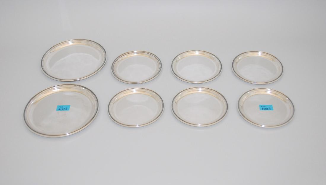 Lot: 6 Gläser- und 2 Flaschenuntersetzer Schaffhausen, (1 of 1)