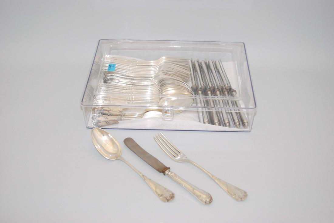 Besteckserviceteile Schaffhausen, um 1900. 56-teilig. (1 of 1)