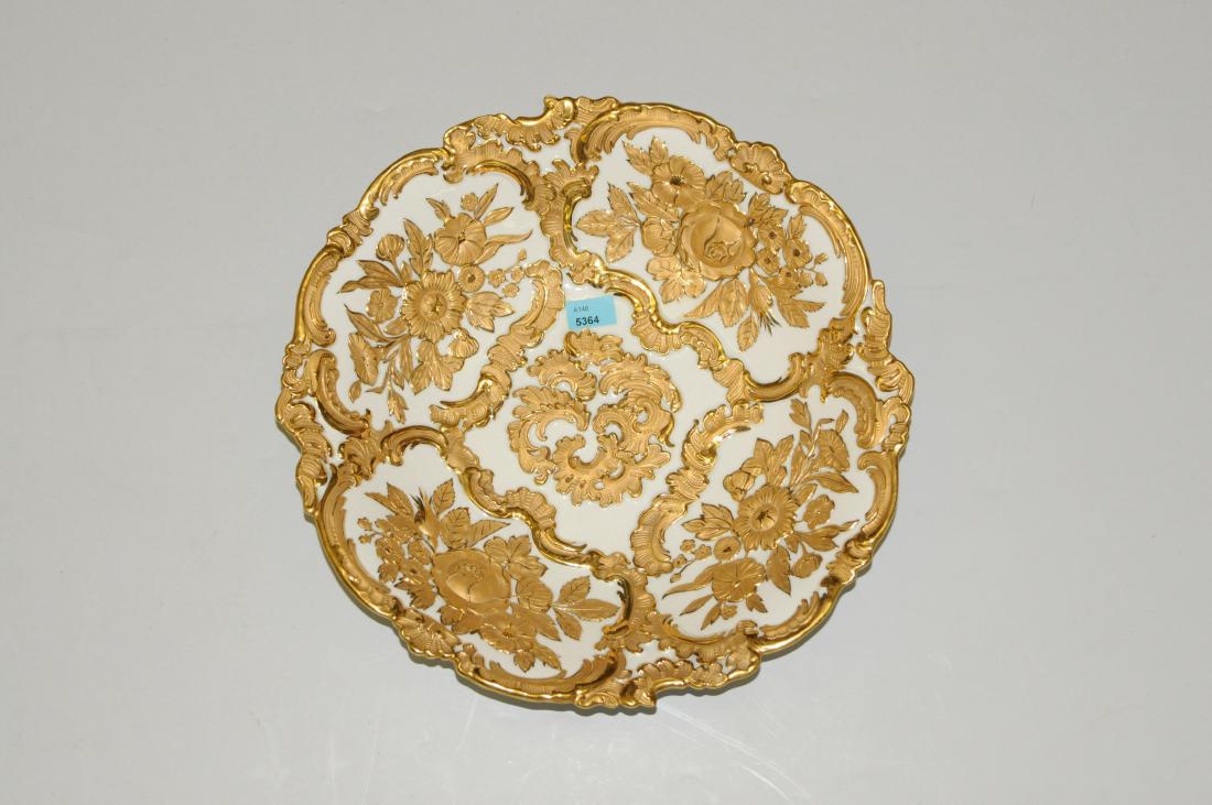 Zierteller Meissen, 20.Jh. Porzellan, floraler (1 of 1)