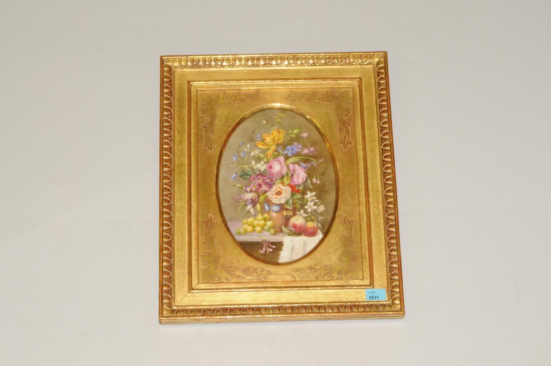 Porzellanbild Um 1900. Royal Worcester, England. (1 of 5)