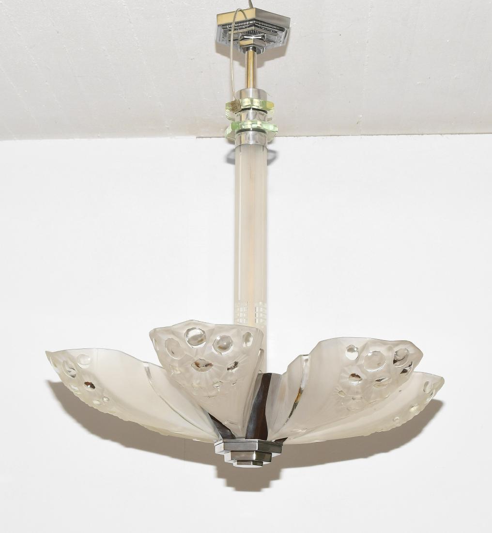 Deckenleuchter, Muller Frères Um 1930. Frankreich. (1 of 1)