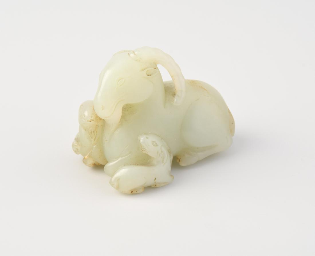 Ziege mit zwei Jungen, Sanyang China. Celadongrüne (1 of 1)