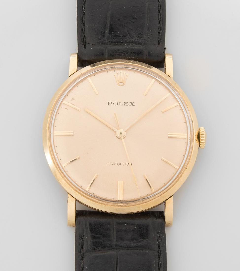 Rolex Precision Runde, mechanische Herrenarmbanduhr (1 of 1)