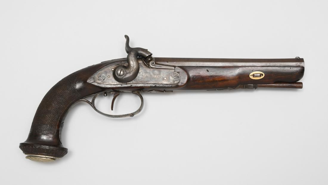 Perkussionspistole Belgien, 19.Jh., Lièger Beschuss. (1 of 1)