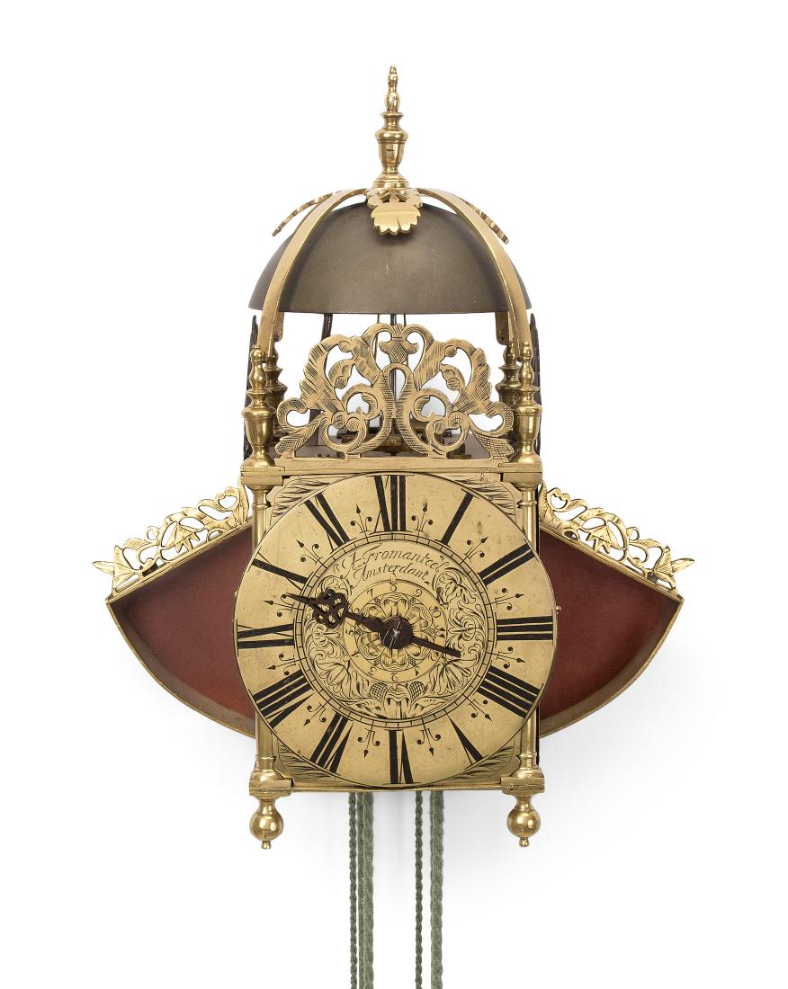Einzeiger Laternenuhr, "winget latern clock" Holland, (1 of 1)