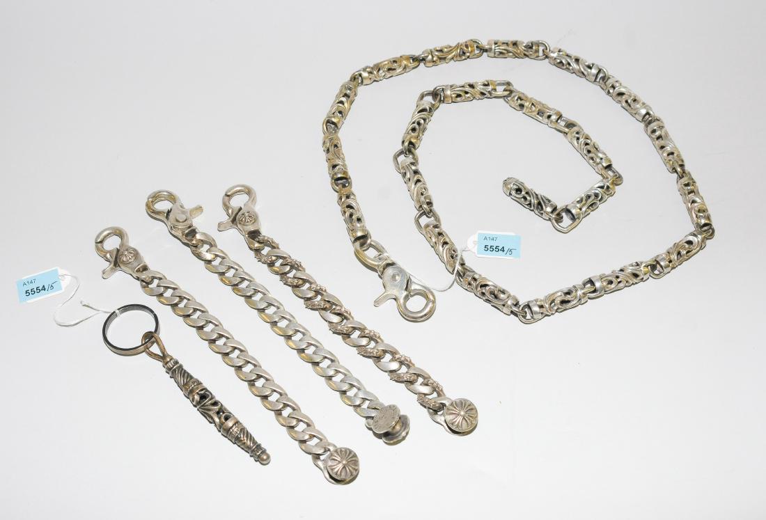 Lot: Silberschmuck USA, 20./21.Jh. Bezeichnet: "Chrome (1 of 1)