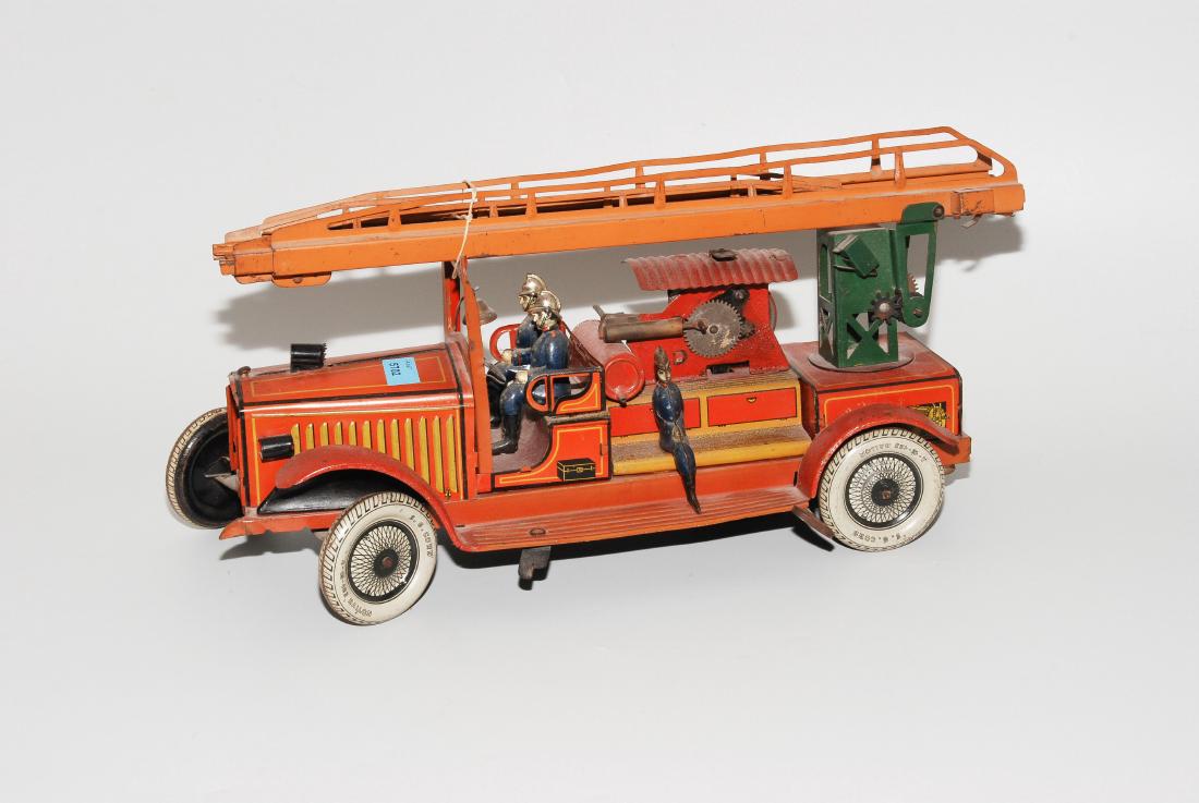 Günthermann-Feuerwehrauto Deutschland, um 1930. Blech, (1 of 1)