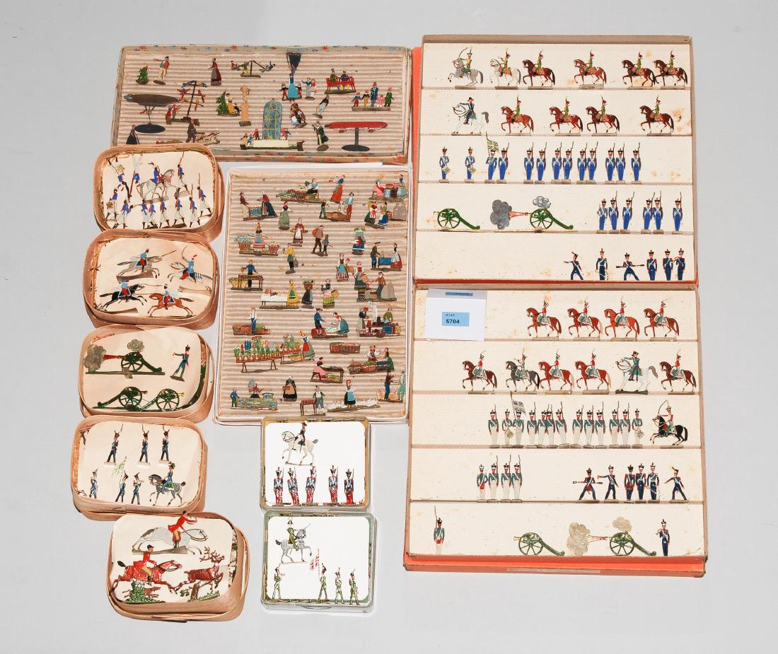 Lot: Zinnfiguren 19./20.Jh. Polychrom bemalt. (1 of 1)