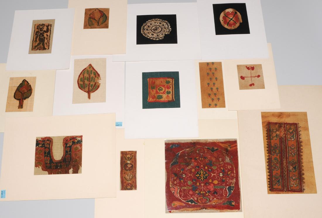 13 kleine Textilfragmente Koptisch, 3.–10.Jh. n.C. (1 of 1)