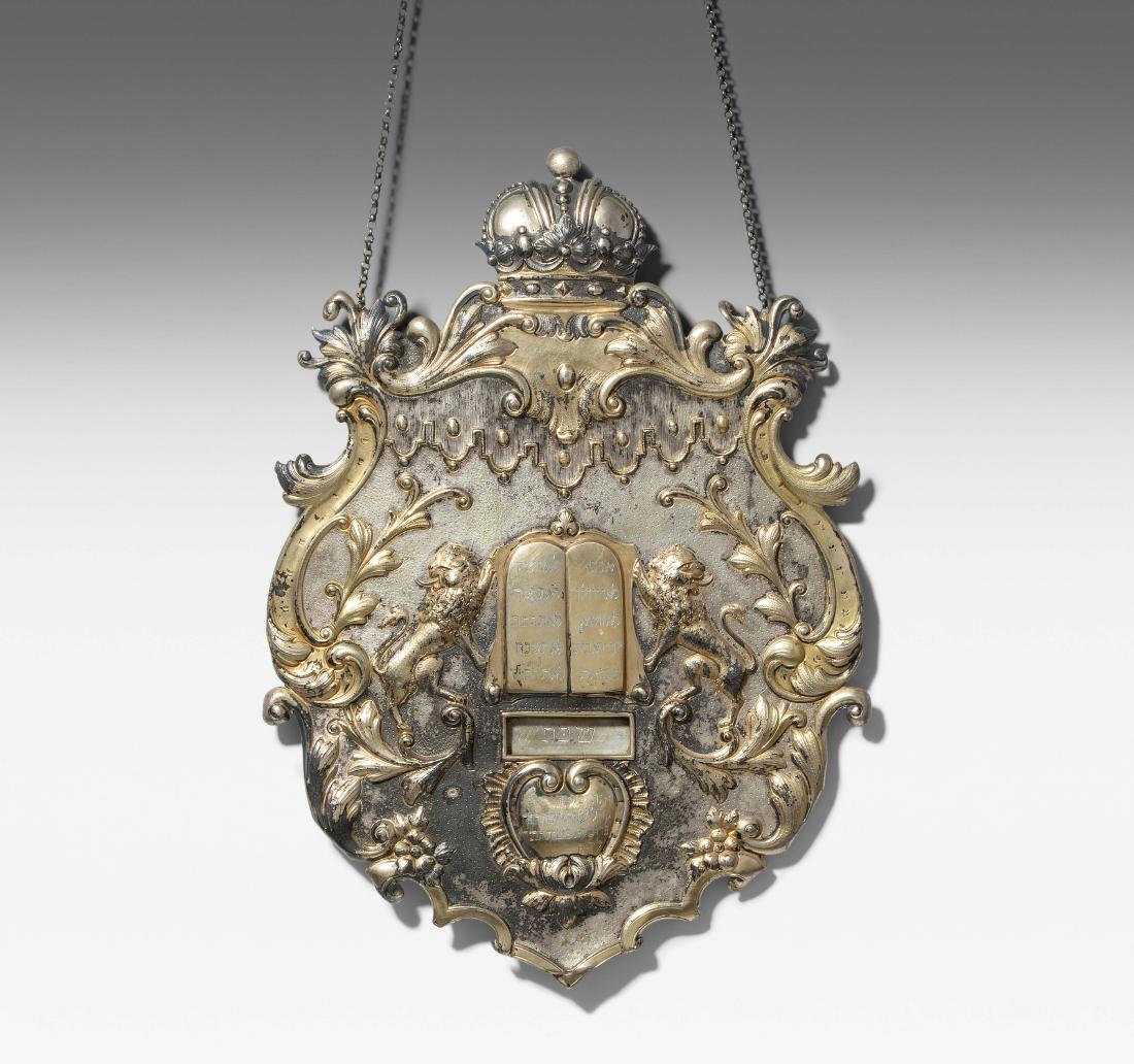 Thoraschild (Tas) Wien, 19.Jh. Silber getrieben, tlw. (1 of 1)