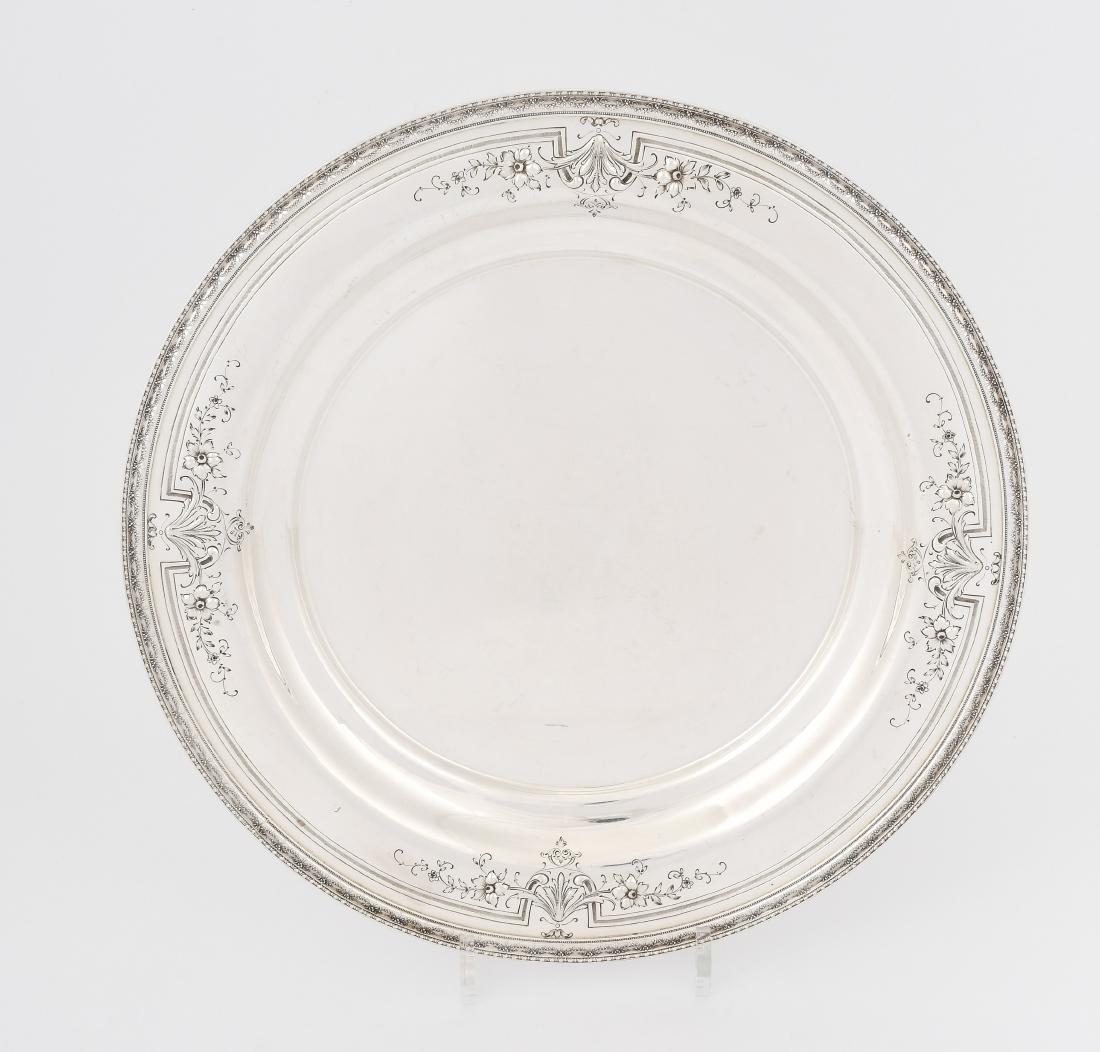 Grosse Schale USA, 20.Jh. Silber. Herstellermarke (1 of 1)