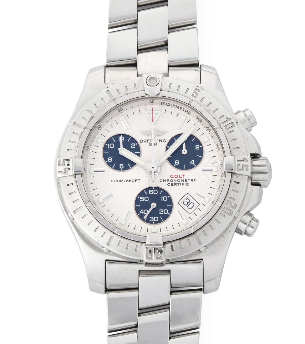 Breitling Colt Runder Herrenchronometer um 2000 mit (1 of 1)