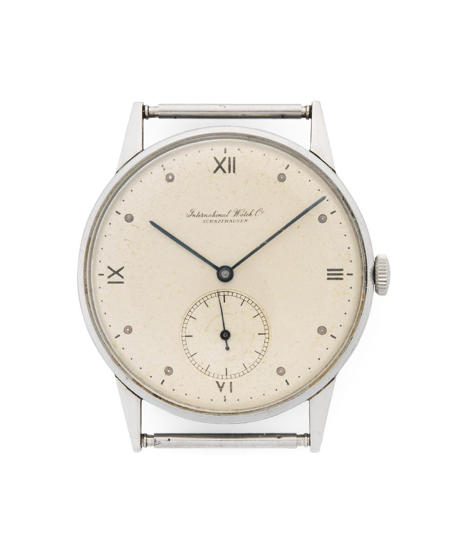 IWC Runde, mechanische Herrenarmbanduhr 1942 mit (1 of 3)