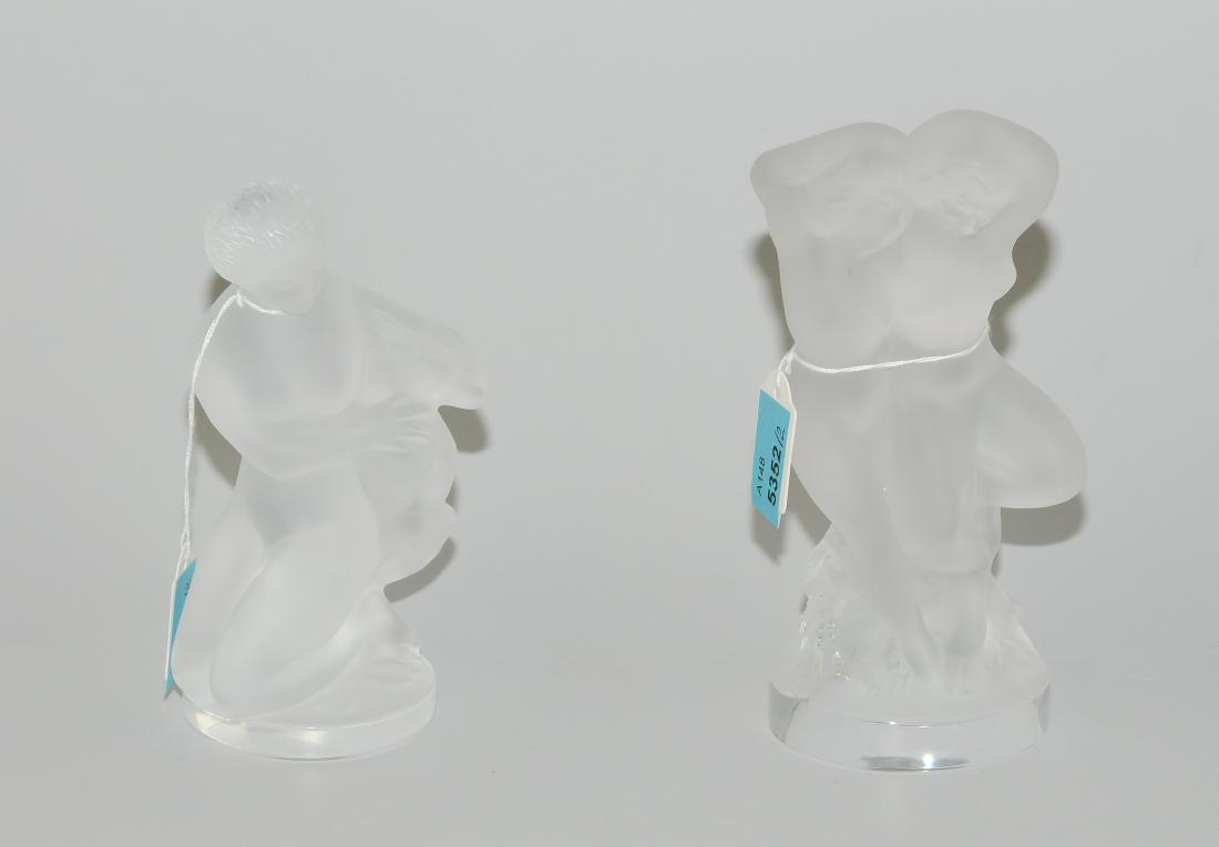 Lot: 2 Figurengruppen Lalique, France, 20.Jh. (1 of 1)