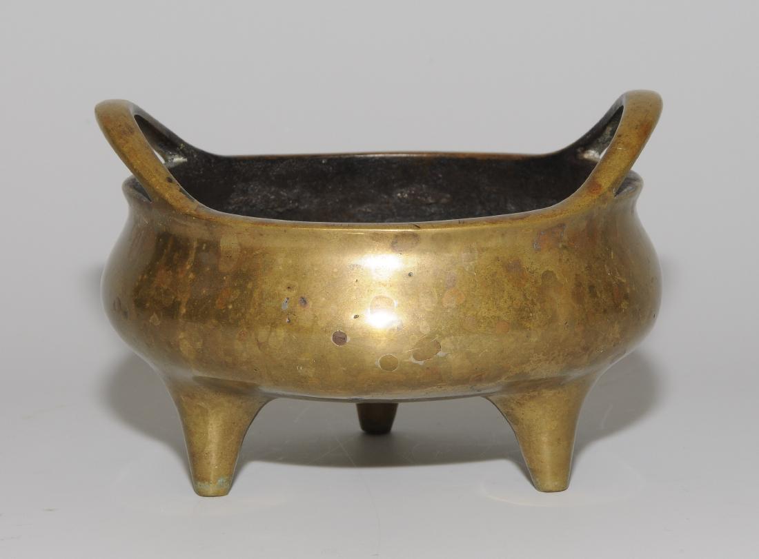 Weihrauchschale China. Bronze. Kleine Weihrauchschale (1 of 8)
