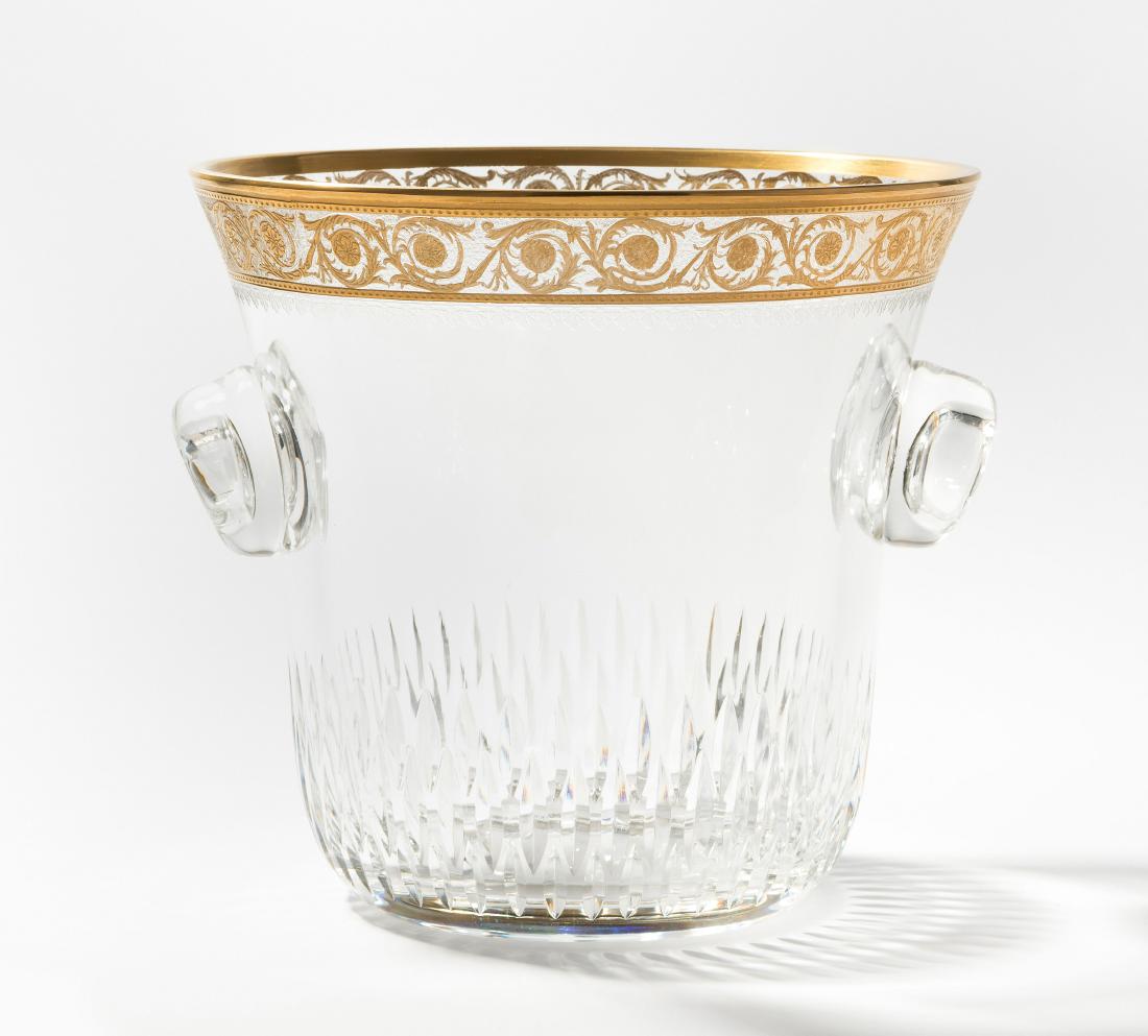 Champagnerkühler, "Thistle" 20.Jh. St. Louis. Farbloses (1 of 1)