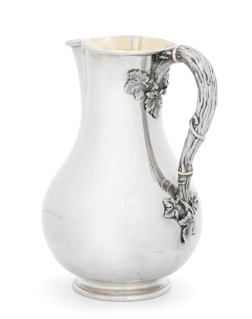 Henkelkanne London, 1863. Silber. Meistermarke John (1 of 1)