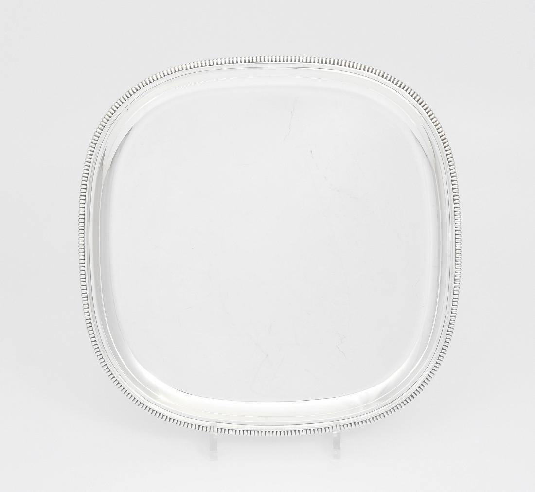 Tablett Schaffhausen, 20.Jh. Silber. Herstellermarke (1 of 1)