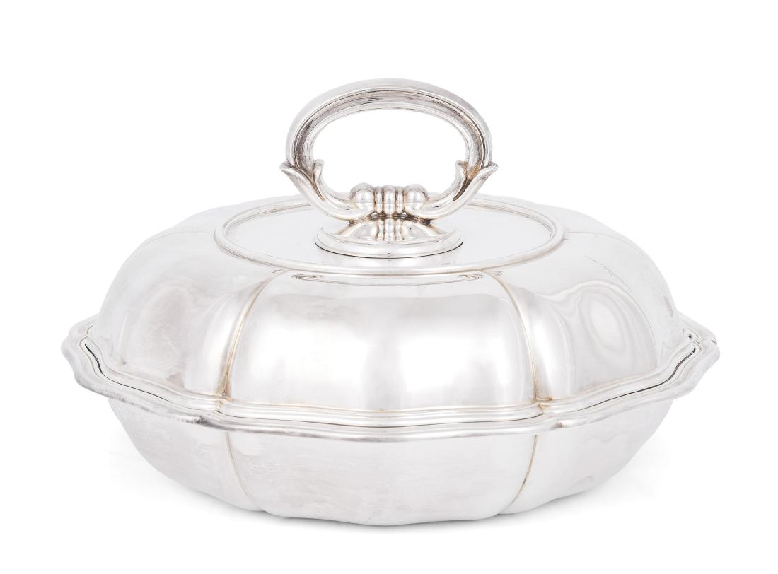 Deckelterrine Schaffhausen, 20.Jh. Silber. (1 of 1)