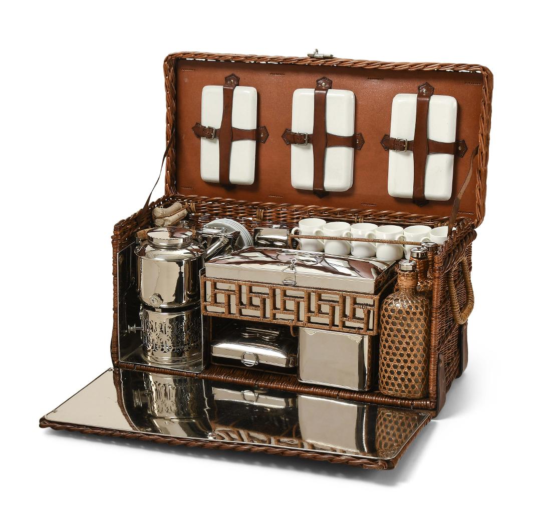 Drew & Sons-Picknickkorb für 6 Personen London, um (1 of 2)