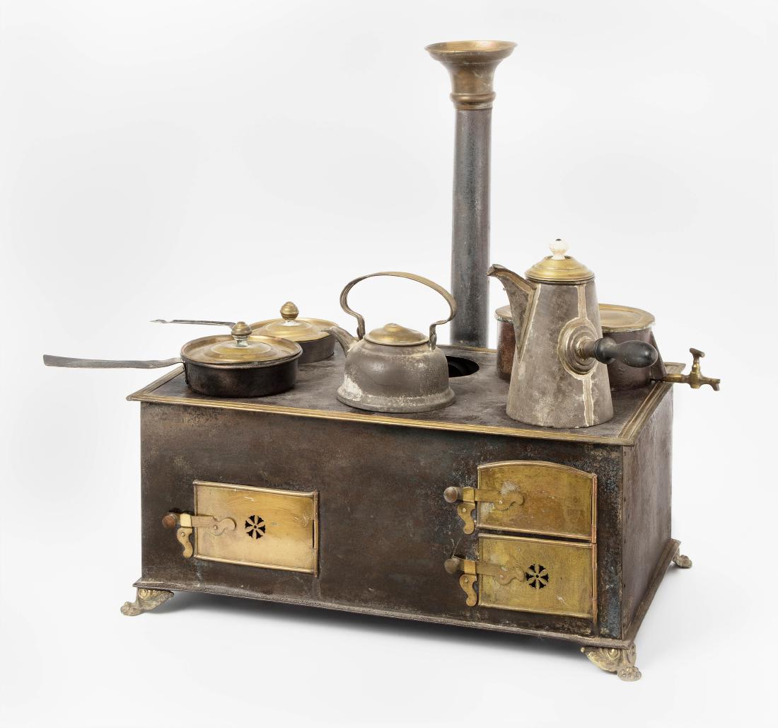 Kinderkochherd F. & R. Fischer, Göppingen, um 1900. (1 of 1)