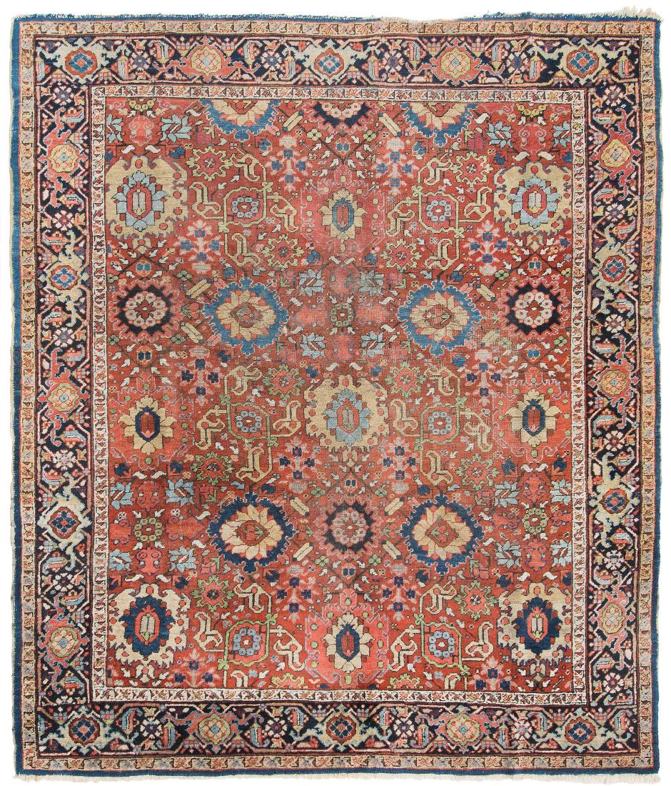 Heriz NW-Persien, um 1910. Im ziegelroten Mittelfeld (1 of 1)