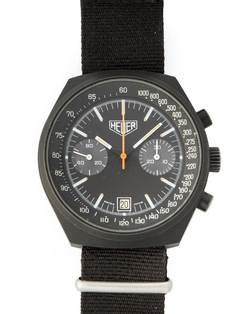 Heuer Chronograph Runder, mechanischer (1 of 1)