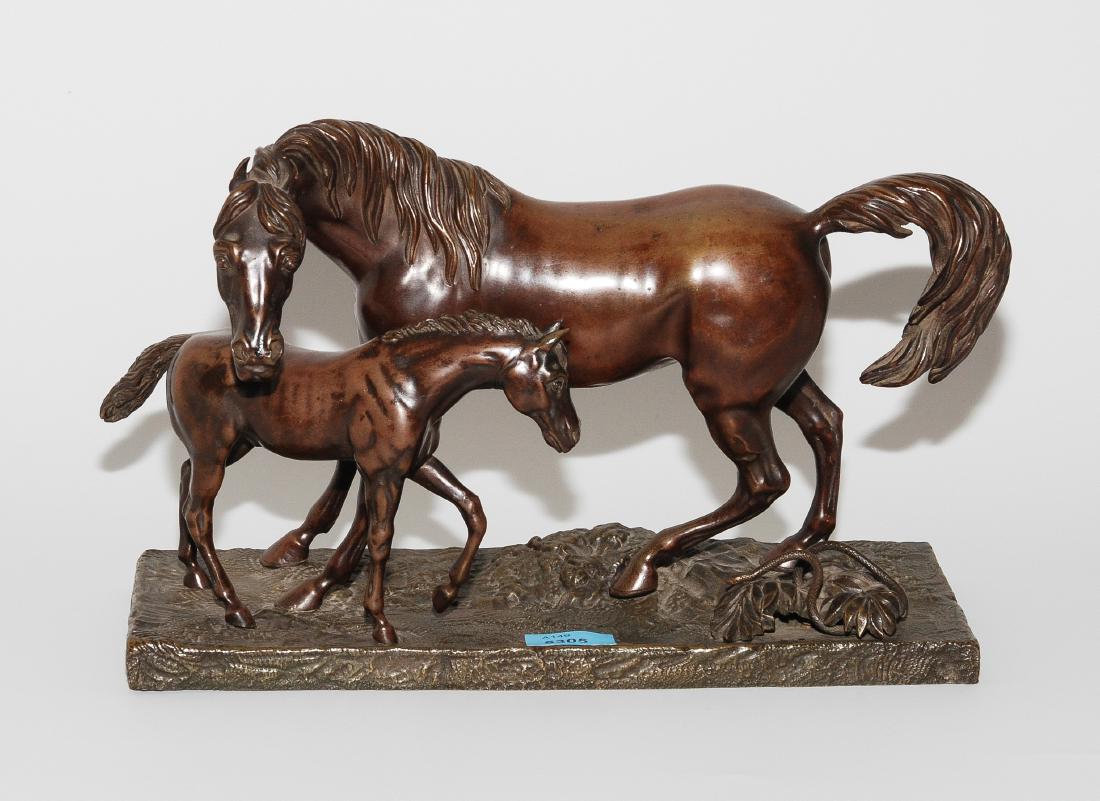 Figurengruppe Um 1900. Nach Pierre-Jules Mène (1 of 1)