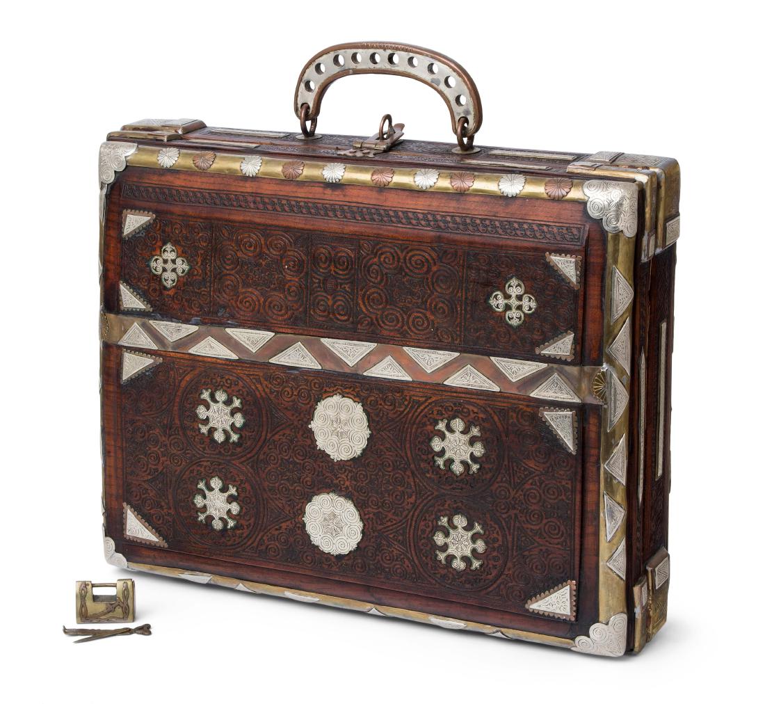 Aktenkoffer Im orientalischen Stil. Rechteckiger (1 of 1)
