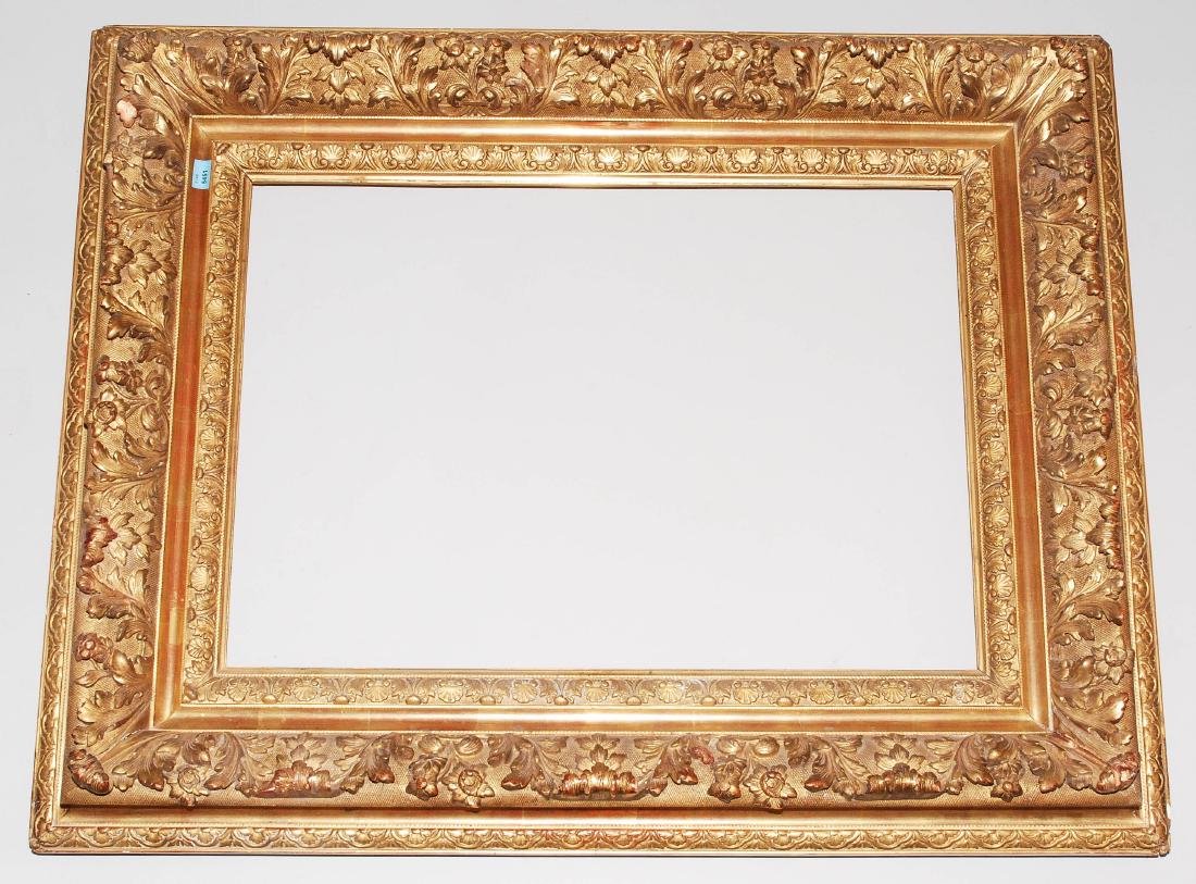 Grosser Bilderrahmen Barock-Stil. Holz/Stukko, (1 of 1)