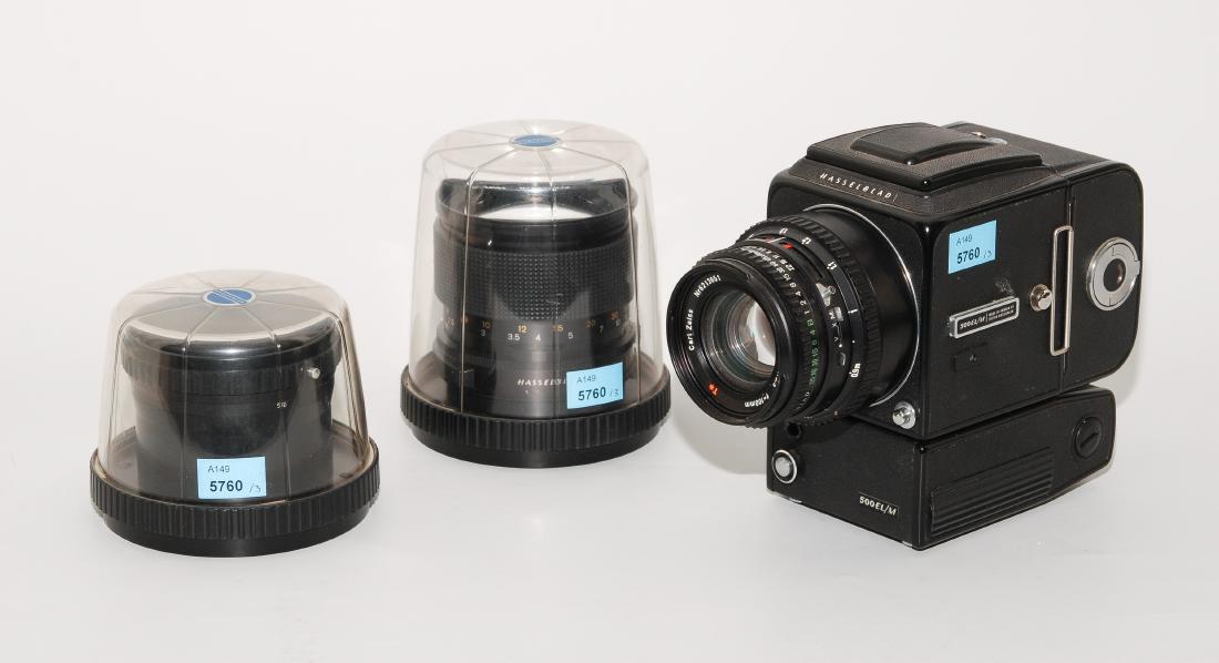 Fotoapparat "Hasselblad 500 EL/M " Schweden, 1970/80er (1 of 1)