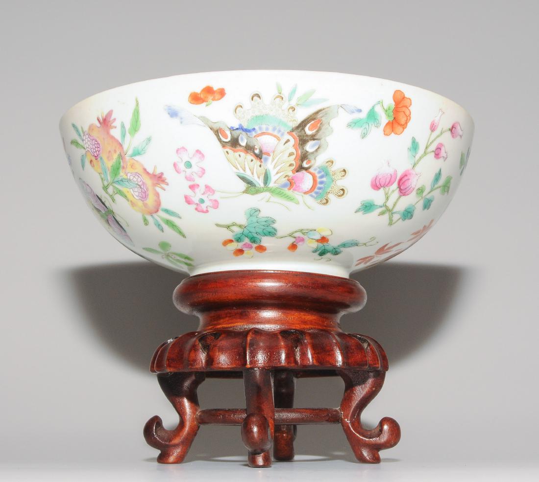 Schale China, 19.Jh. Porzellan. Eisenrote (1 of 2)