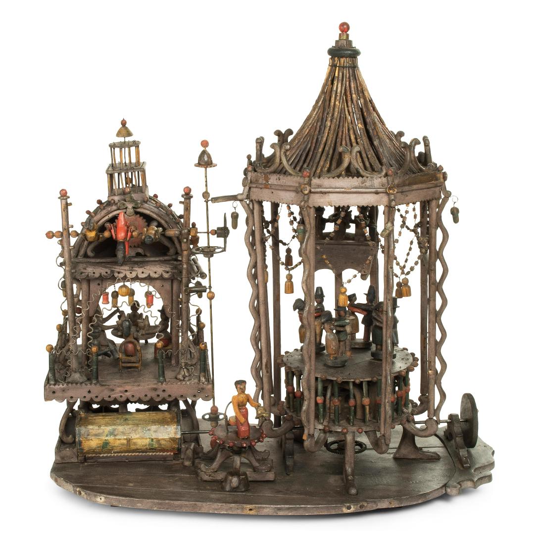 Grosser Kurbelautomat "Volksfest" Französischer (1 of 1)