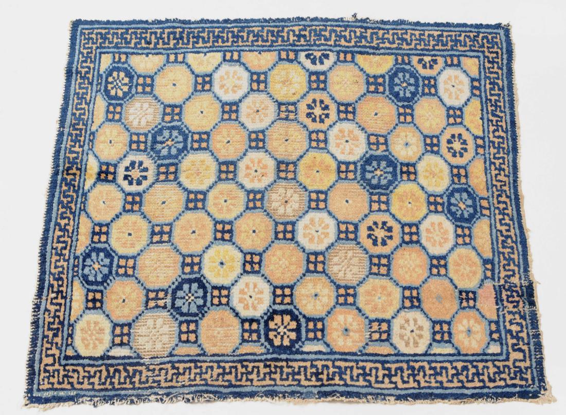 Ning-Hsia Z-Mongolei, um 1880. Tempel-Teppich. Das (1 of 7)