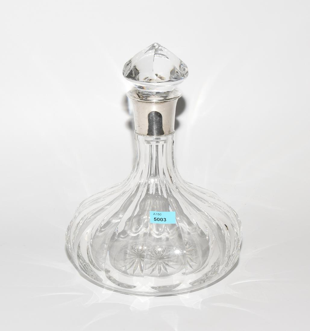 Karaffe 20.Jh. Farbloses Kristallglas, (1 of 1)