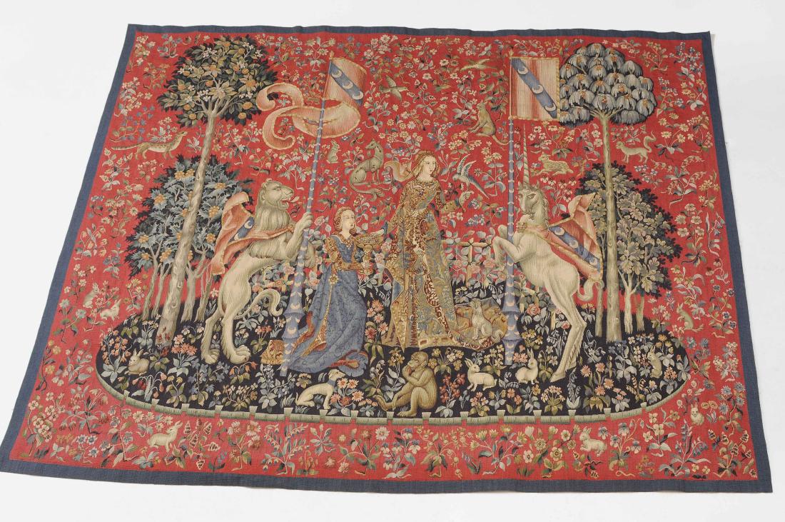 Aubusson Frankreich, um 1940. Wunderschön von Hand (1 of 12)