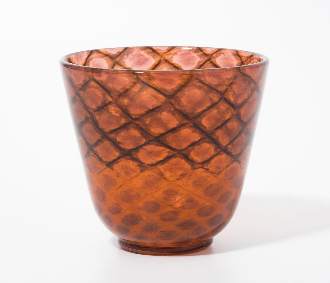 Daum Frères Nancy, um 1920–1930. Vase. Farbloses Glas (1 of 2)