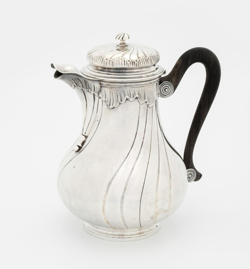 Pariser Kaffeekanne Um 1900. Silber. Meistermarke (1 of 1)