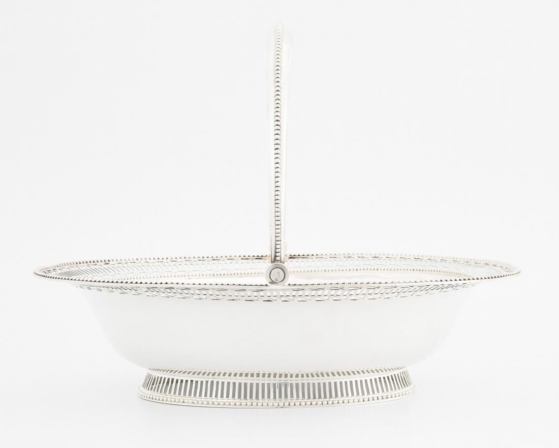 Grosser Henkelkorb London, 1904. Silber. Meistermarke (1 of 1)