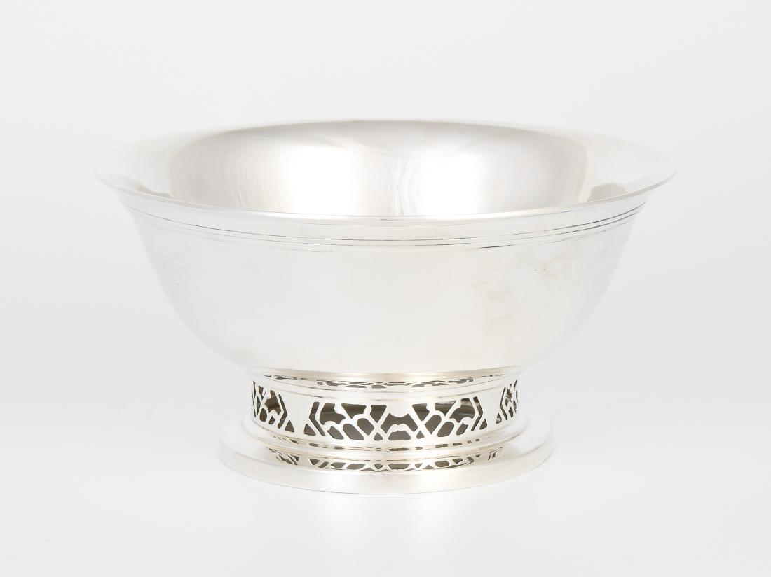 Fussschale Birmingham, 1932. Silber. Herstellermarke W. (1 of 1)