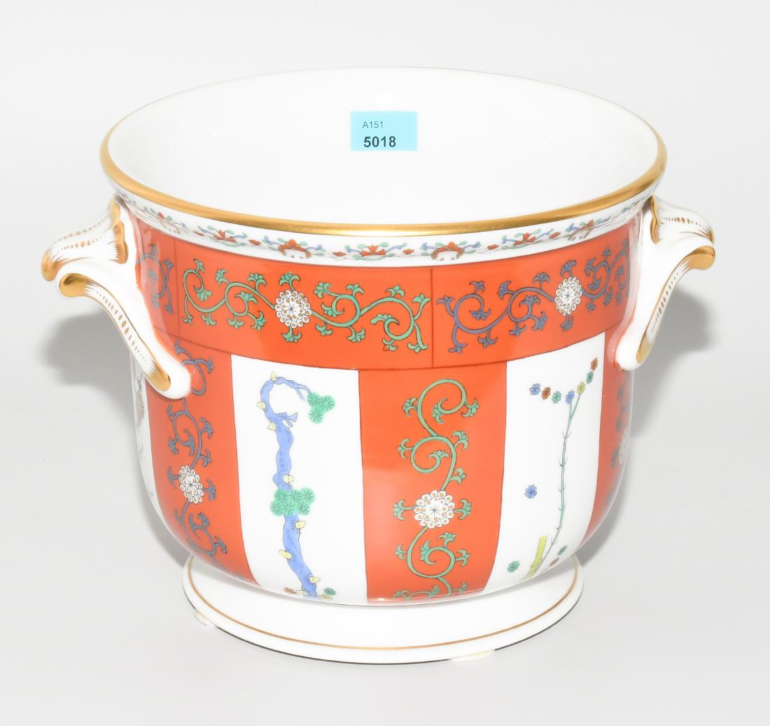 Cachepot Herend, nach 1945. Porzellan, Dekor (1 of 1)