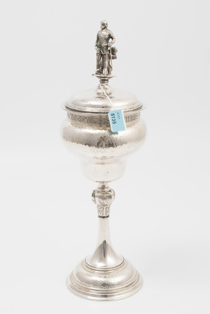 Schützenpokal Schaffhausen, um 1910. Silber, innen (1 of 1)