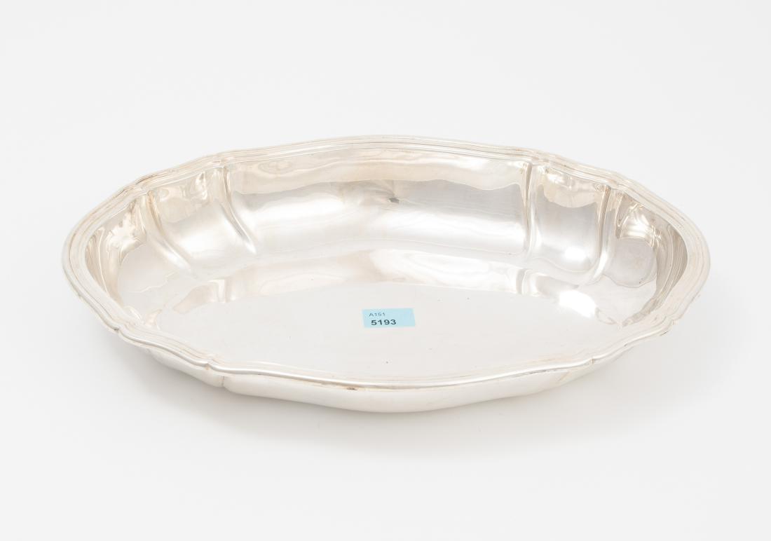 Brotschale Zürich, 20.Jh. Silber. Spitzbarth. Ovale (1 of 1)